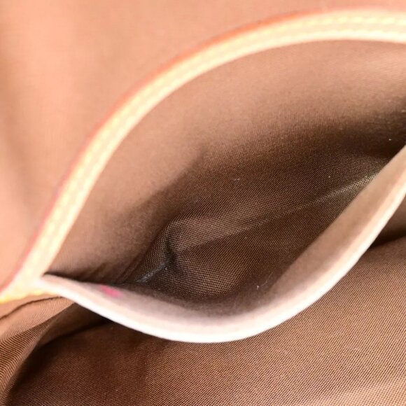 LOUIS VUITTON Montsouris MM Backpack Bag Monogram Leather Brown M51136 13EB360 - Picture 13 of 16